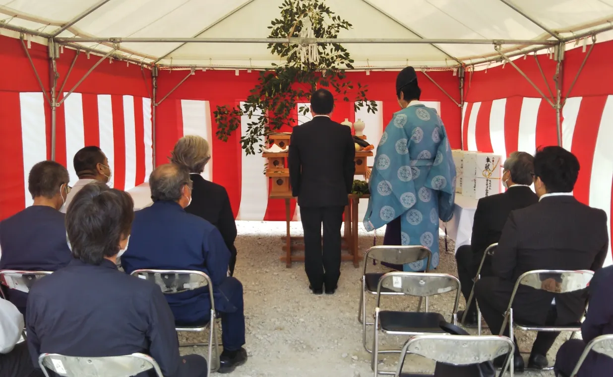 三和金属株式会社 奈良県生駒市北田原町 地鎮祭